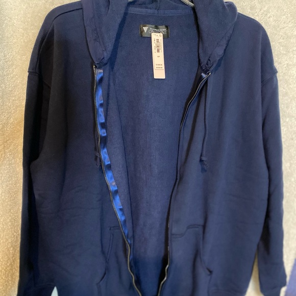 Victoria’s Secret Pink On Point Full Zip Hoodie Sweater Jacket size S/P NWT - Picture 2 of 11